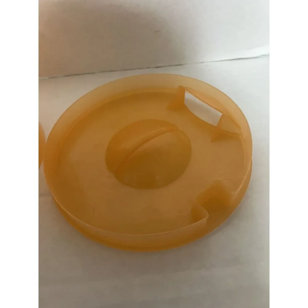 Mr. Coffee 2 Qt. Iced Tea Pot Maker Replacement Part Orange Brew Basket With Lid